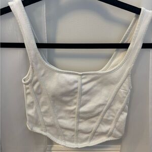 MIXOLOGIES CORSET TOP - COTTON